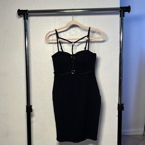 Charlotte Russe - M Navy and Black Bodycon Dress
